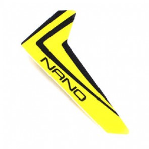 Blade Nano CP X : Finne gelb m. Dekorbg. BLH3320 Blade