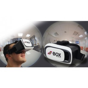 J-Box VR-Brille - 3D Effekt durch zwei Linsen
